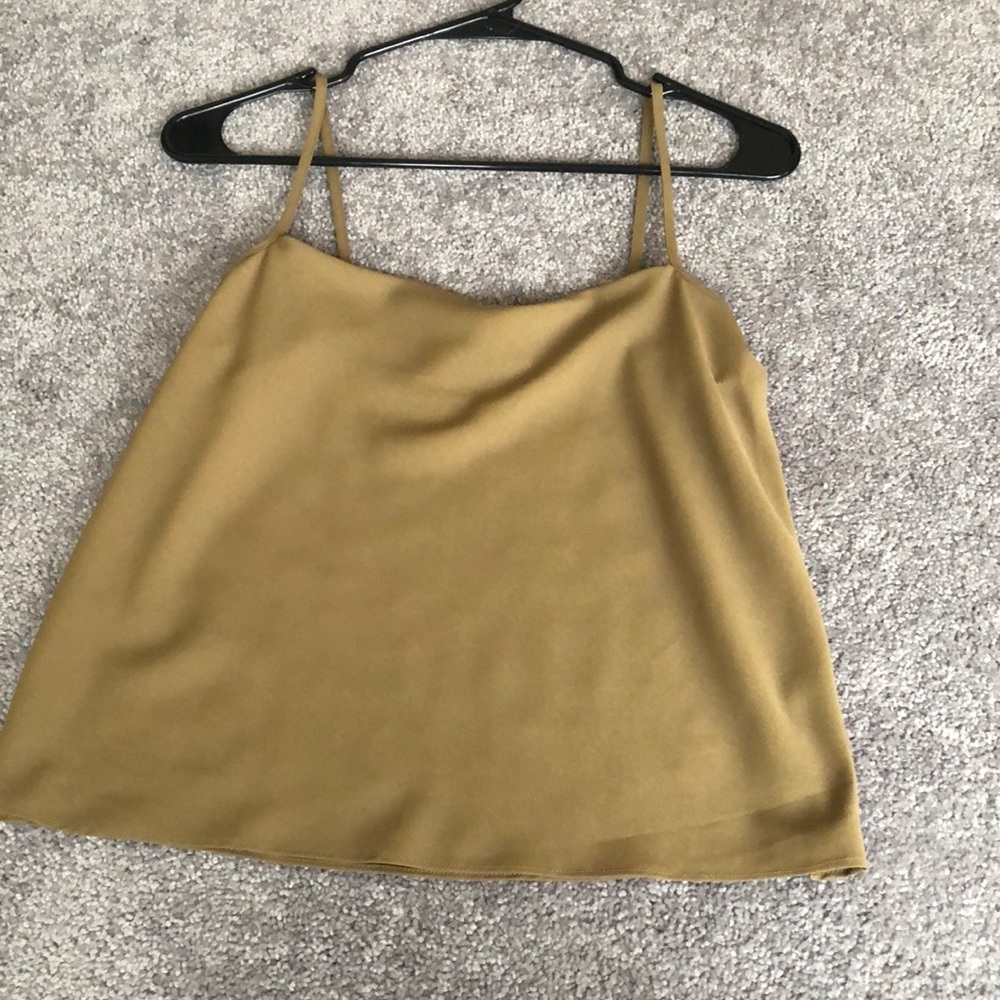 Olive green camisole